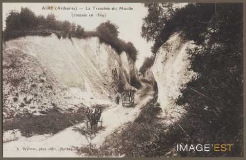 Tranchée du Moulin (Aire)