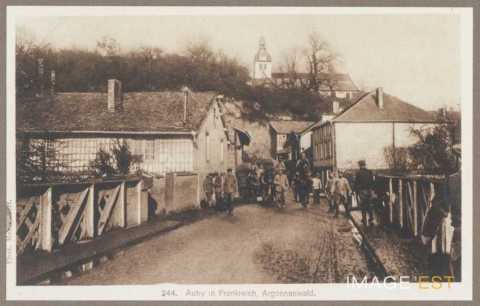 Soldats allemands sur un pont (Autry)