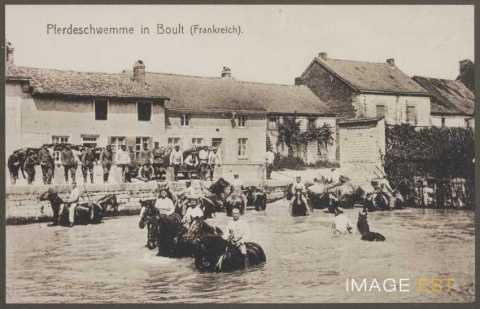 Soldats et officiers allemands (Boult-sur-Suippe)
