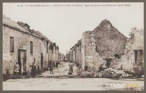 Entrée de la rue du Sablon (Unchair)