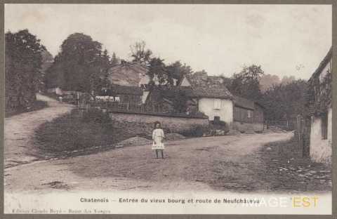 Entrée du vieux bourg (Châtenois)
