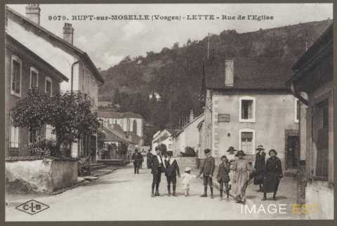 Rue de l'Église (Rupt-sur-Moselle)