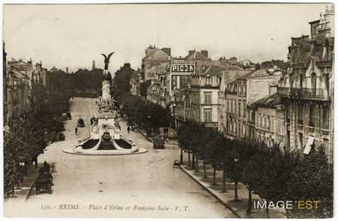 Place d'Erlon à Reims