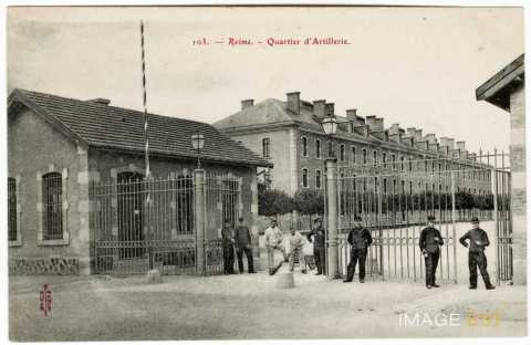 Quartier d'Artillerie à Reims