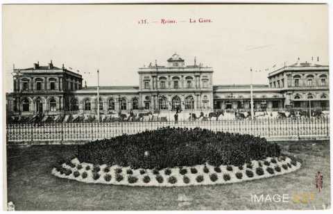 La gare de Reims