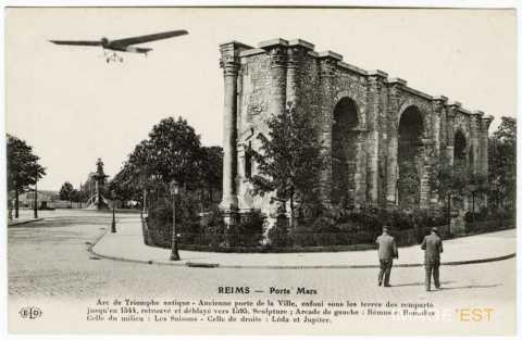 La Porte de Mars à Reims