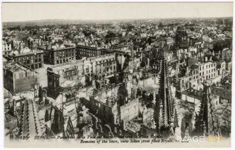 Reims en ruines
