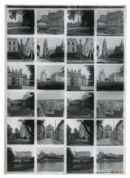 Châteaux, portes de ville, église (Amboise, Tours)