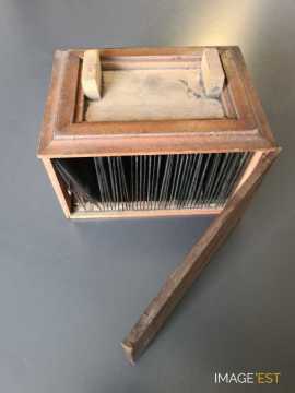 Boîte de plaques de verre du stéroscope Educa