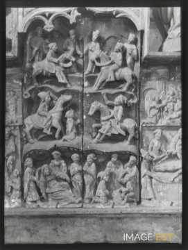 Détail d'un retable