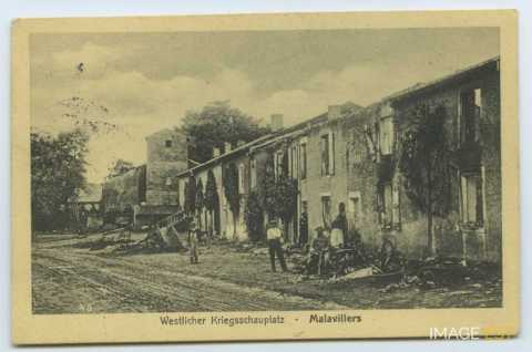 Une rue (Malavillers)
