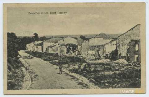 Maisons détruites (Parroy)