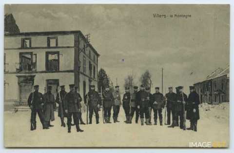 Soldats allemands (Villers-la-Montagne)