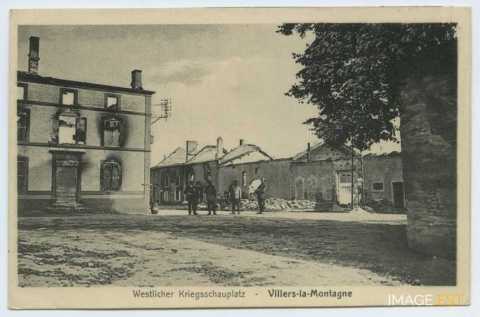 Soldats allemands (Villers-la-Montagne)