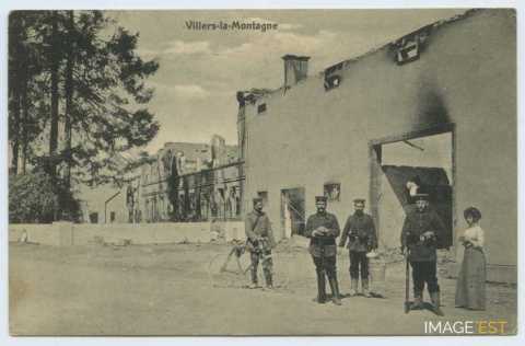 Soldats allemands (Villers-la-Montagne)