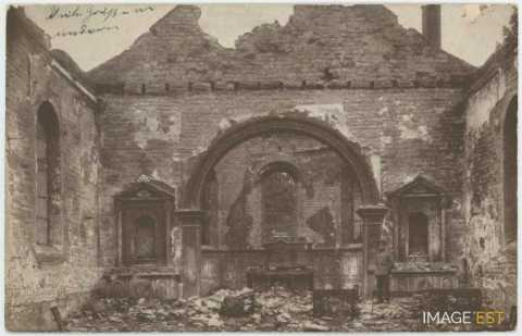 Église en ruine (Plaine-de-Walsch)
