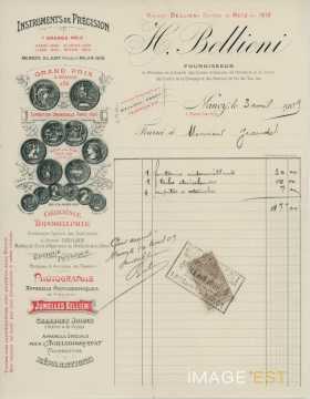 Facture de la Maison Bellieni (Nancy)