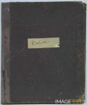 Couverture d'un cahier