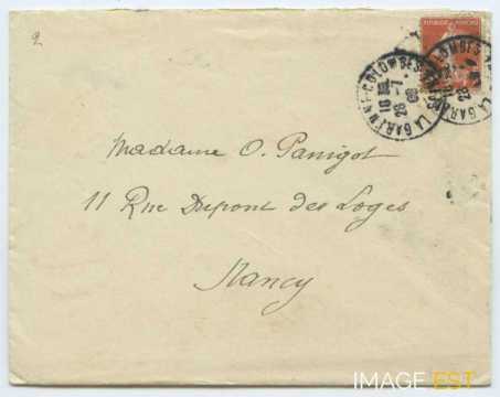 Enveloppe à madame Panigot (Nancy)