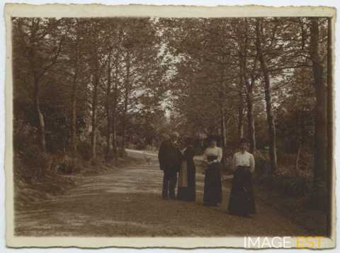 Groupe de promeneurs