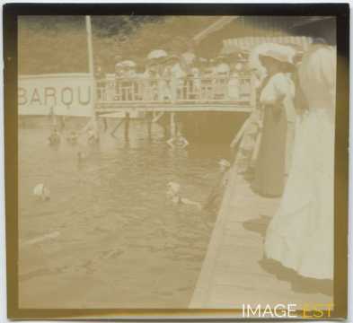 Baignade au lac (Gérardmer)