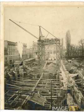 Chantier de recontruction du Théâtre (Nancy)