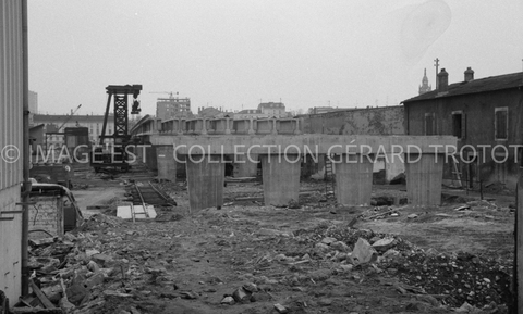 Chantier du viaduc Kennedy (Nancy)