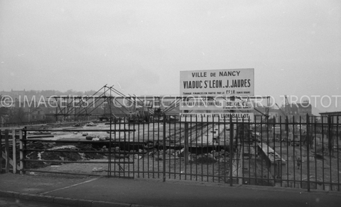 Chantier du viaduc Kennedy (Nancy)
