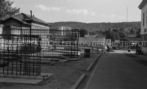 Construction du pont Vayringe (Nancy)