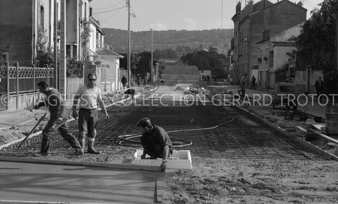 Construction du pont Vayringe (Nancy)