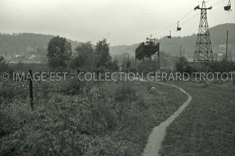 Transporteur aérien des carrières de Solvay (Maxéville)