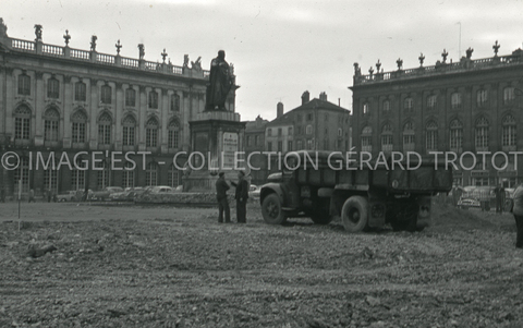Travaux sur la place Stanislas (Nancy)