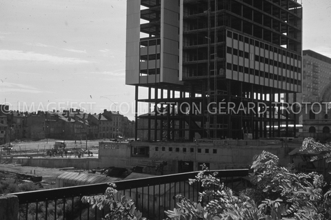 Construction de la tour Joffre Saint-Thiébaut (Nancy)