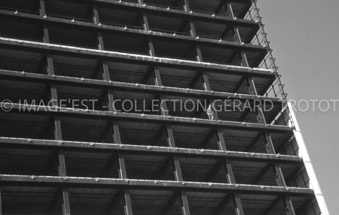 Construction de la tour Joffre Saint-Thiébaut (Nancy)
