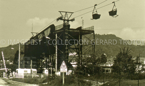 Transporteur aérien des carrières de Solvay (Maxéville)