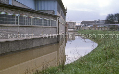 Rue Oberlin inondée (Nancy)
