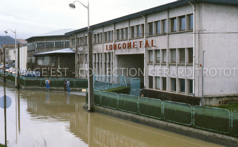 Usine Longométal inondée (Nancy)