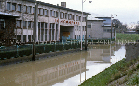 Usine Longométal inondée (Nancy)