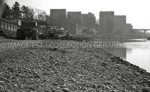 Travaux sur les berges de la Meurthe (Nancy)
