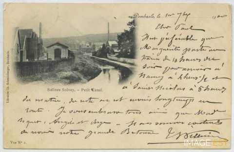 Petit canal des Salines Solvay (Dombasle-sur-Meurthe)