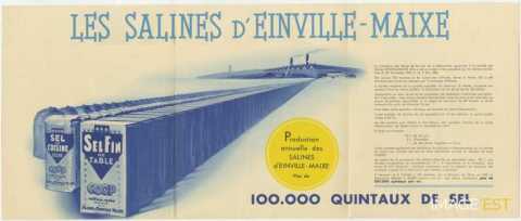 En passant par la Lorraine. Une visite aux Salines d'Einville-Maixe