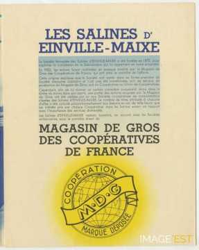 En passant par la Lorraine. Une visite aux Salines d'Einville-Maixe