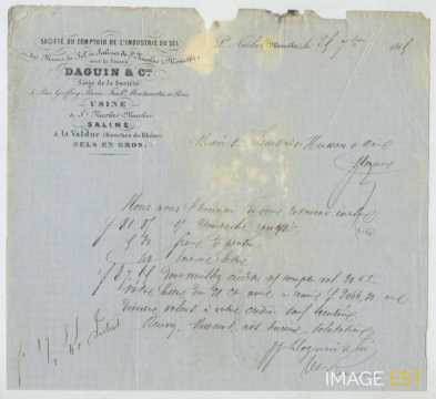 Société du Comptoir de l'industrie du sel et des mines de sel et salines de St. Nicolas
