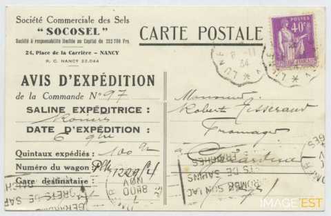 Carte postale Socosel