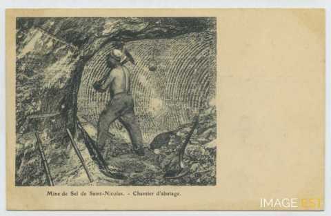 Abatage du sel gemme (Varangéville)