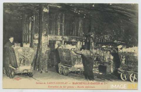 Extraction du sel gemme (Varangéville)