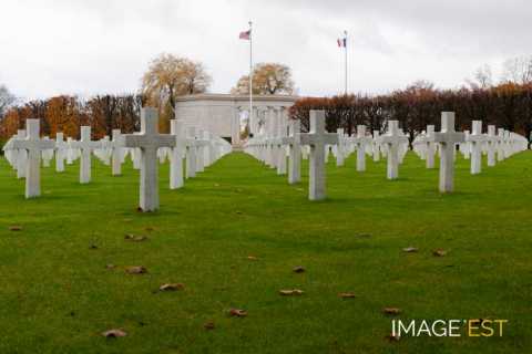 Cérémonie du 11 novembre au cimetière américain Saint-Mihiel (Thiaucourt-Regniéville)