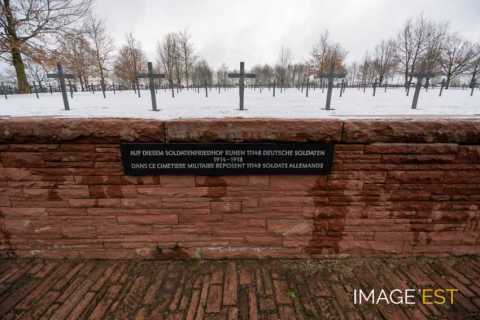 Cimetière militaire allemand (Consenvoye)