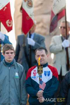 118e anniversaire des offensives franco-américaines en Meuse et de l'Armistice au Cimetière américain de Saint-Mihiel (Thiaucourt-Regniéville)