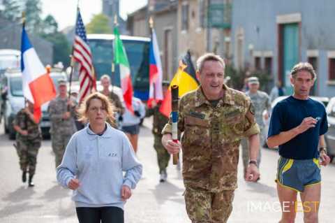 90e anniversaire des offensives franco-américaines en Meuse et de l'Armistice (Malancourt)